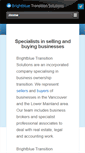 Mobile Screenshot of brightblue-solutions.com